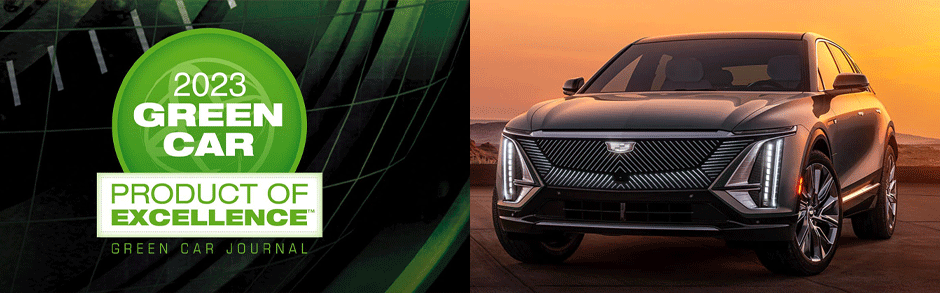 Cadillac Lyriq Wins 2023 Luxury Green Car Of The Year Award